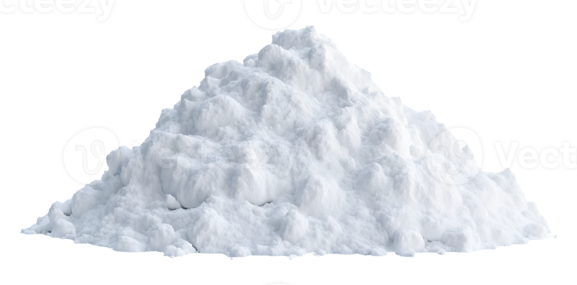Pile of white powder, close up. png