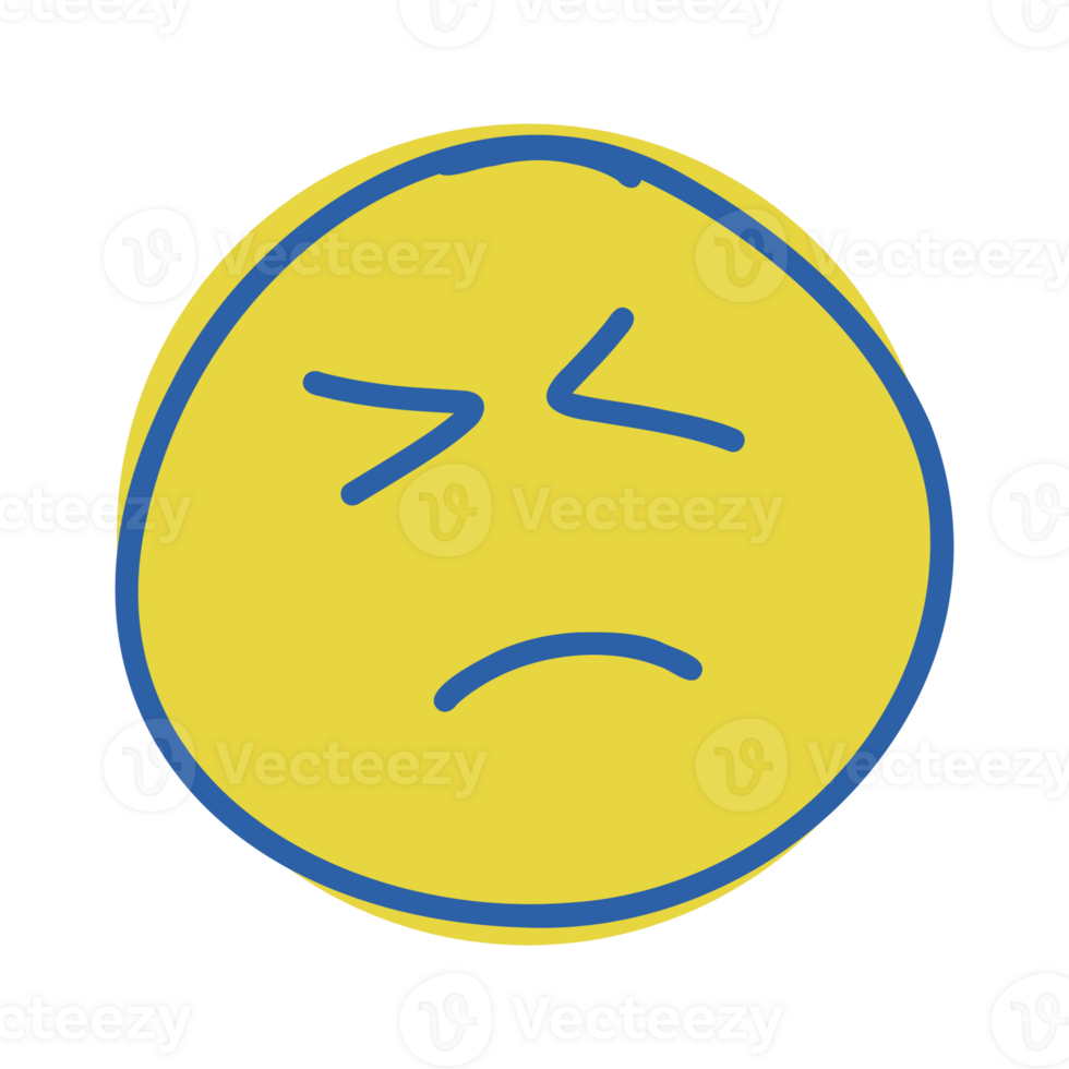 Wink eyes emoji illustration png