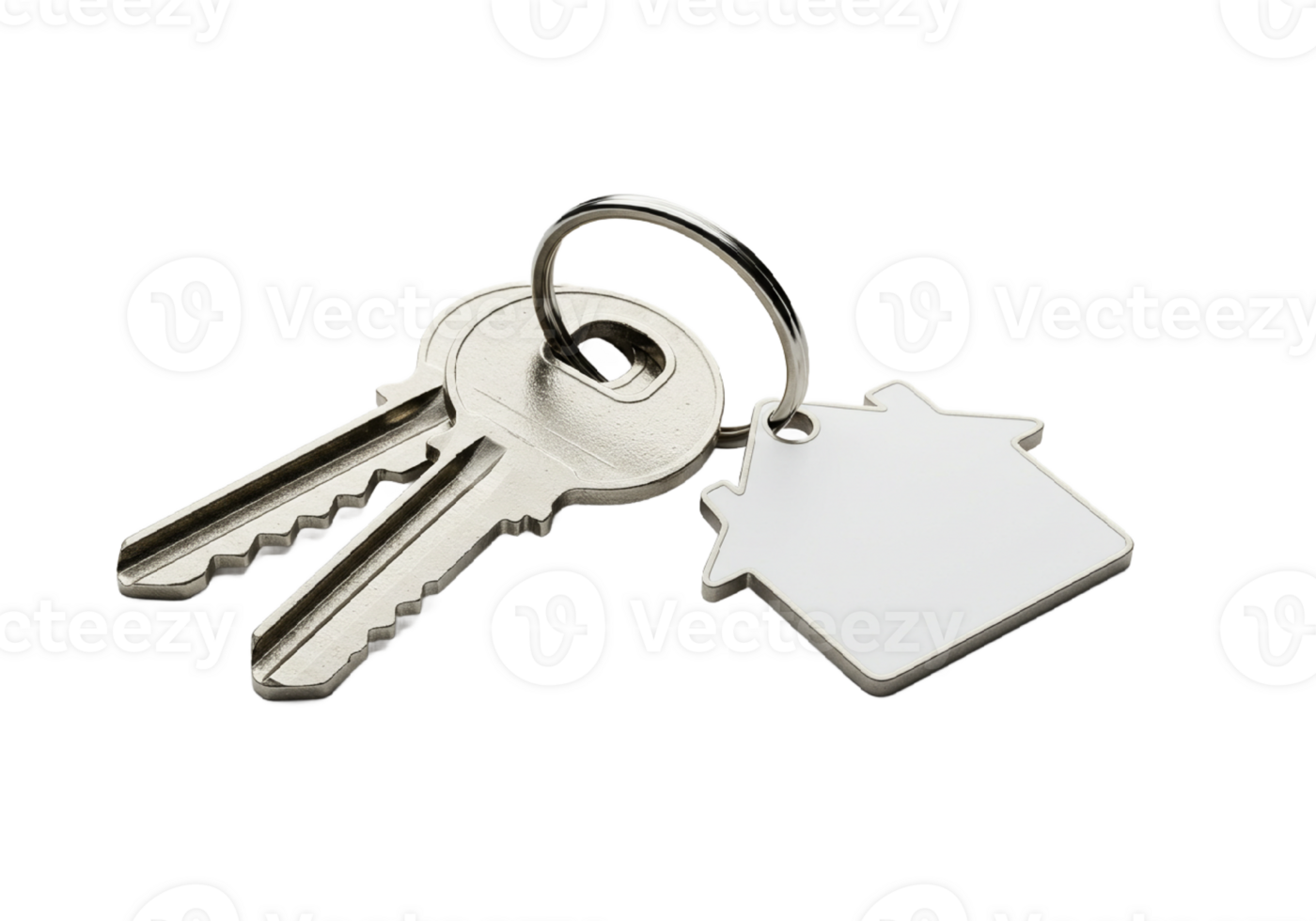 keys with a house isolated on a white background png
