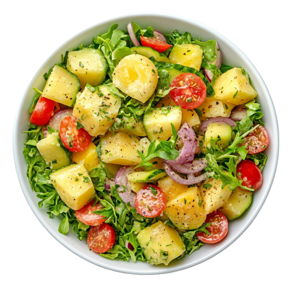 Healthy Salad with Tomatoes png