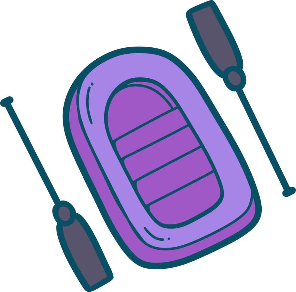 The Rubber boat png