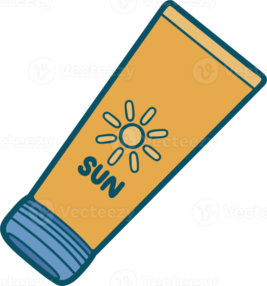 Sun protection for summer png