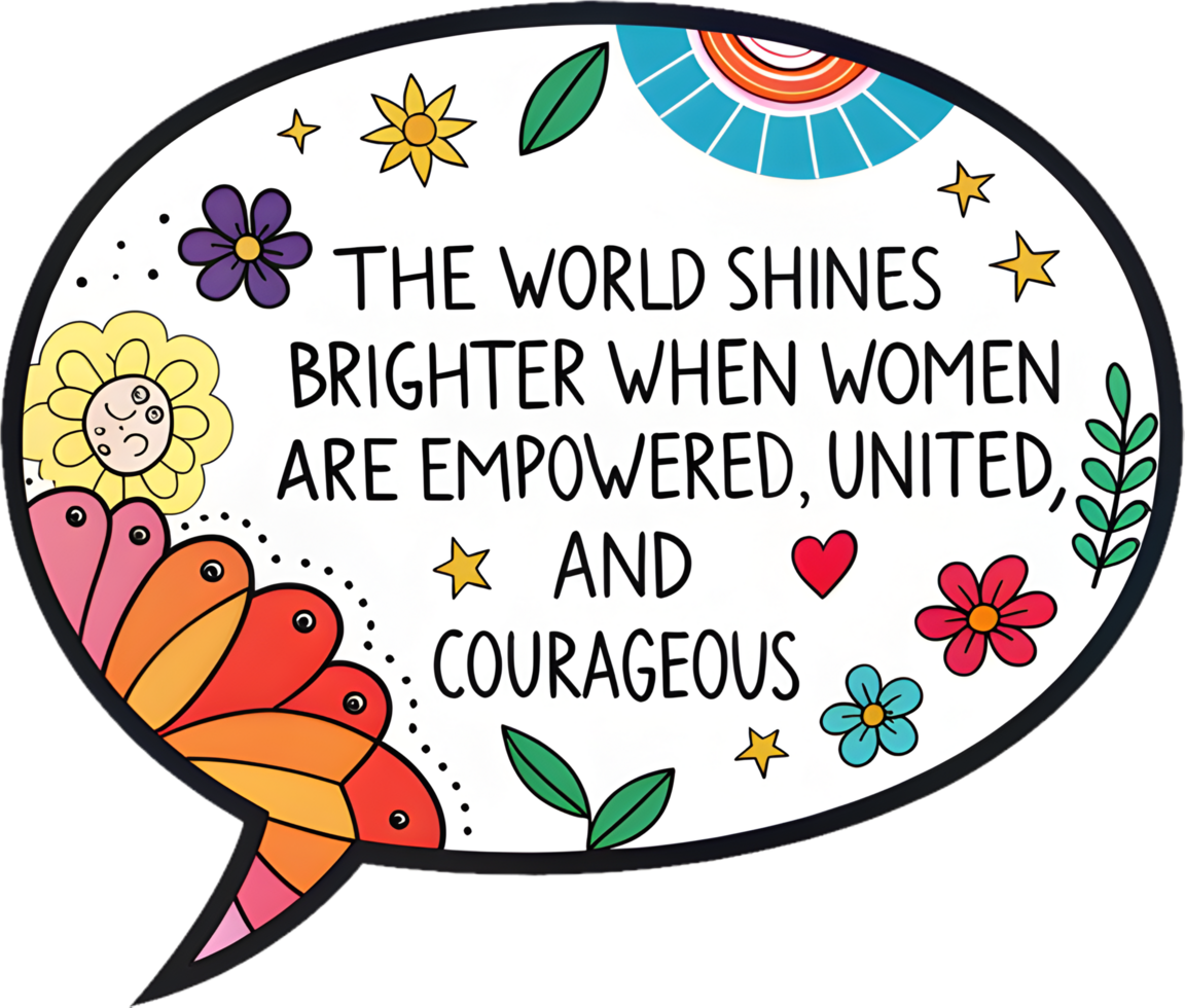Celebrating Empowered Women with Inspirational Quotes on Womens Day. . png