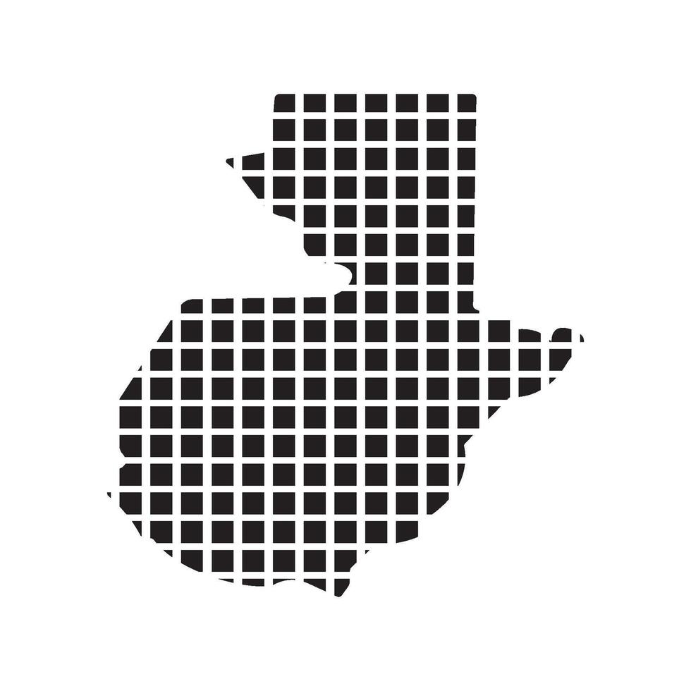 Guatemala Map Icon element vector