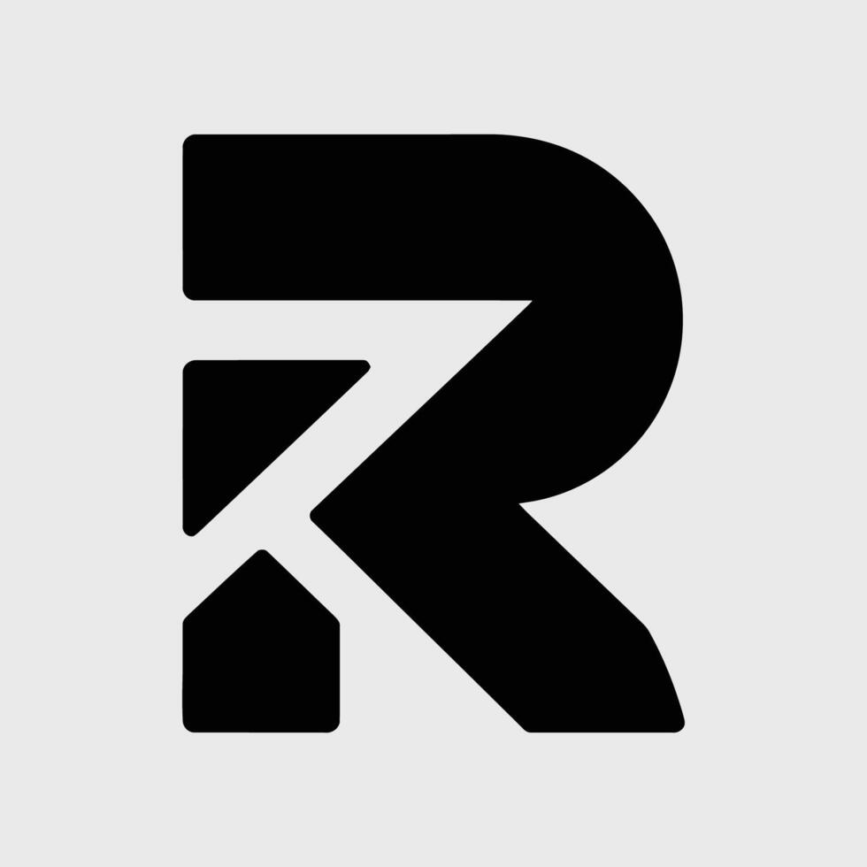 R letter logo, modern logo, creative logo vector