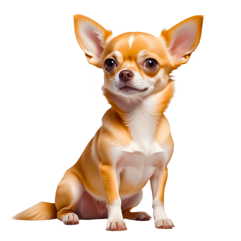 A Chihuahua with a charming expression png