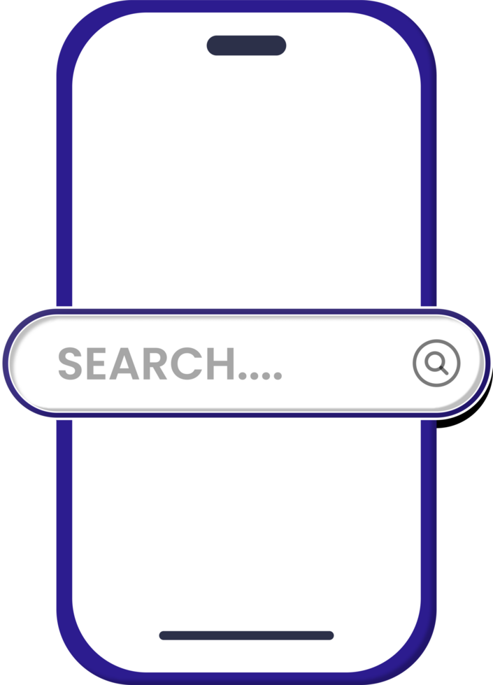 Search bar icon Free png