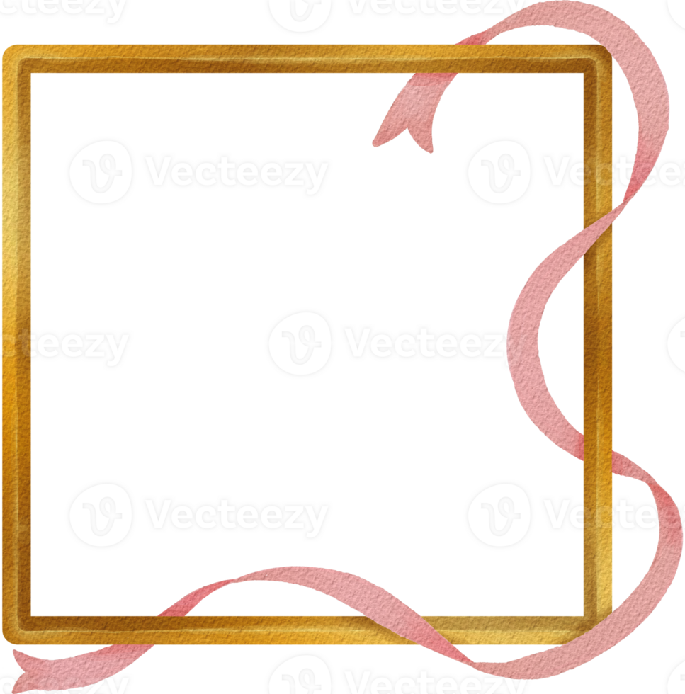 Golden Harmony Frame png