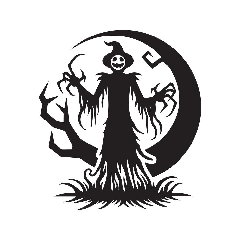 Halloween Nightmare Vectors for Festive Graphics