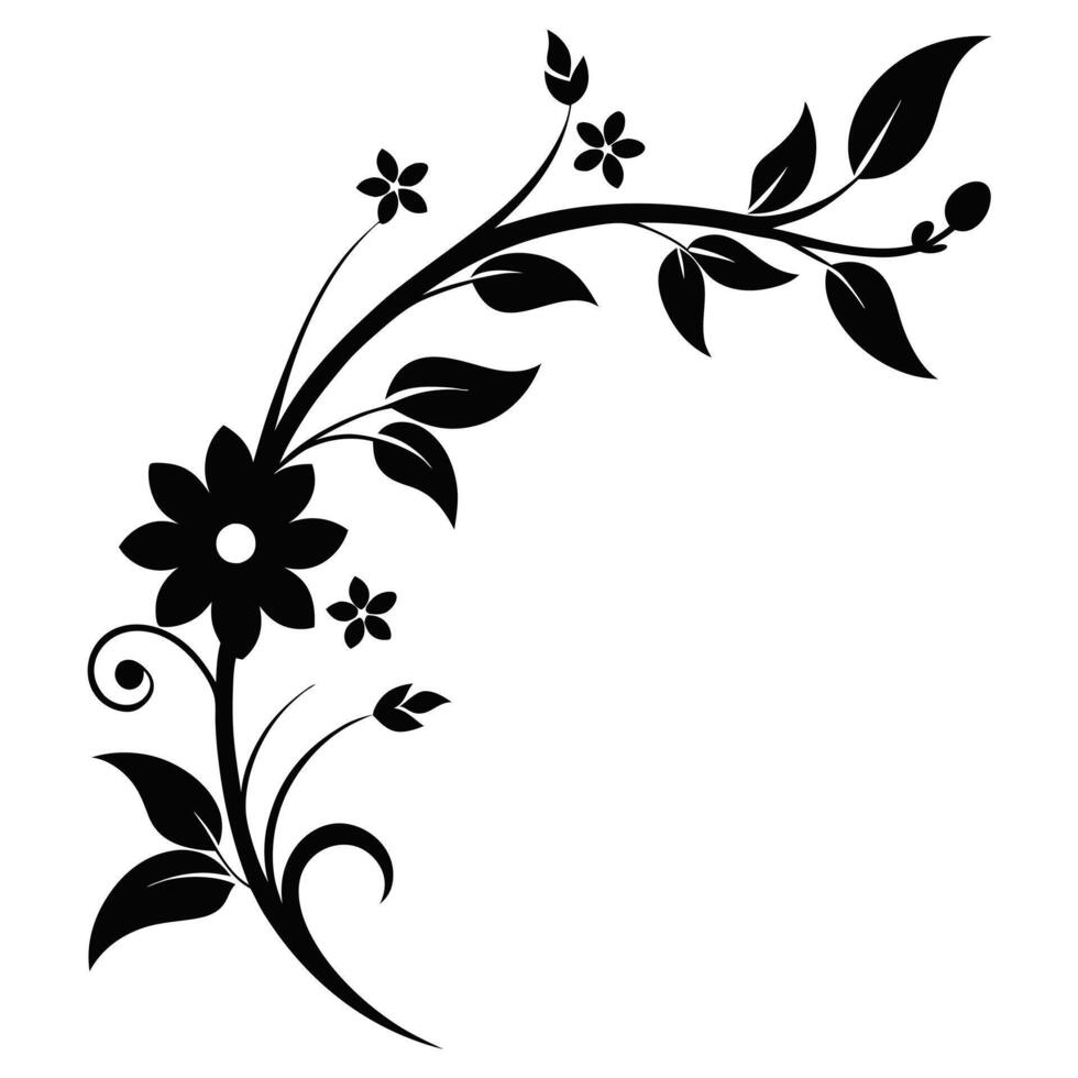 Ornamental Corner Elements for Creative Illustration and Design vector