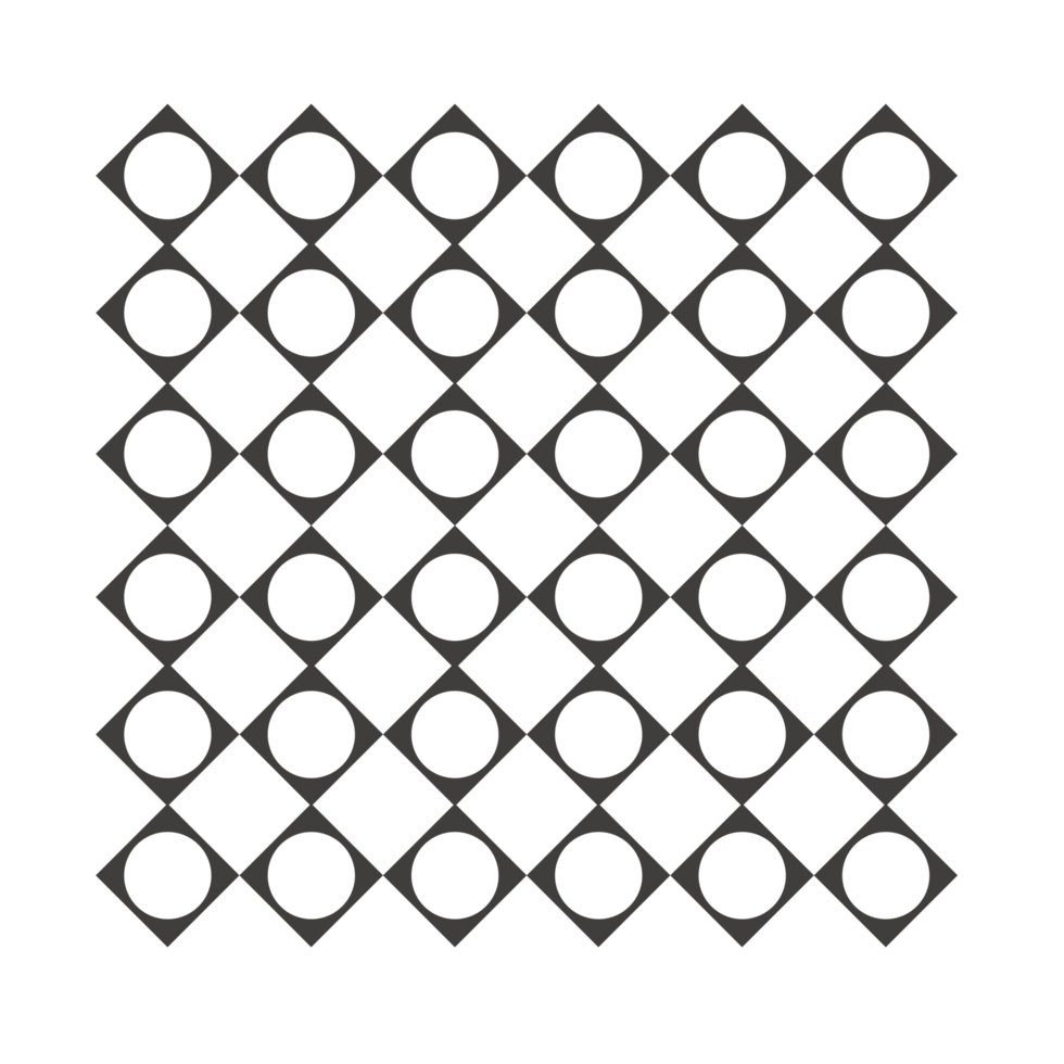 Geometric circle pattern png