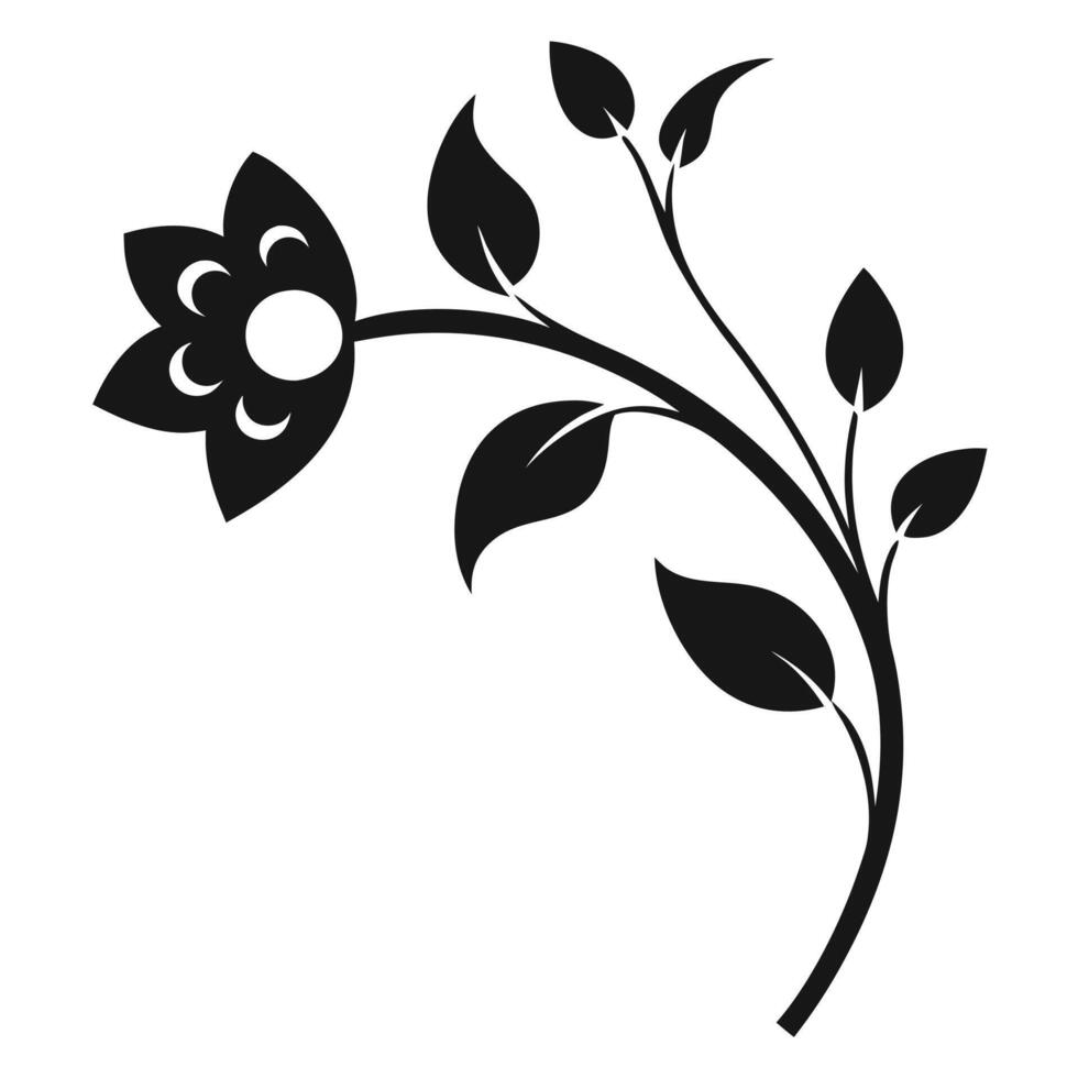 Ornamental Corner Element Perfect Detailed Refined Design vector