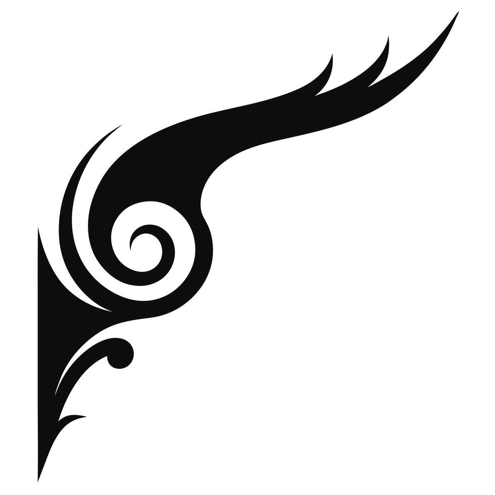 Minimalistic and Intricate Corner Elements for Design Ideas vector