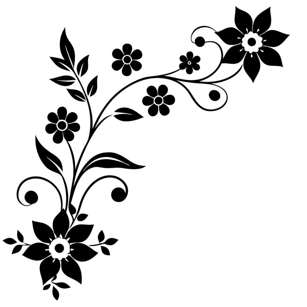 Ornamental Corner Elements Perfect and Refined Design vector