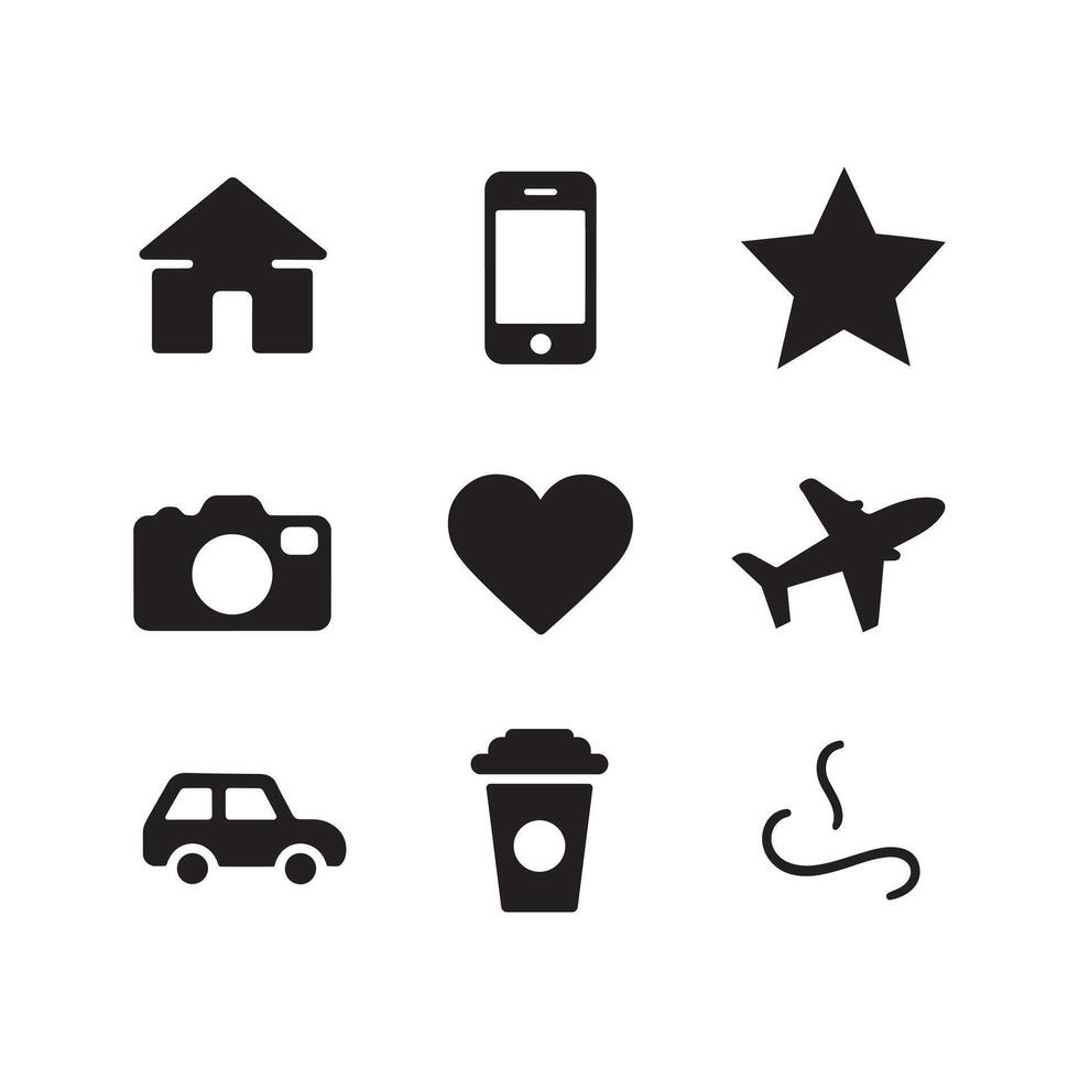 icon, , symbol, set, web, home, sign, icons, house, button, illustration, vector