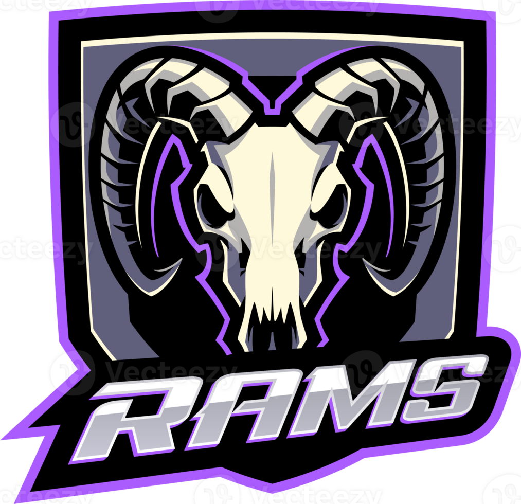 Rams head esport mascot png