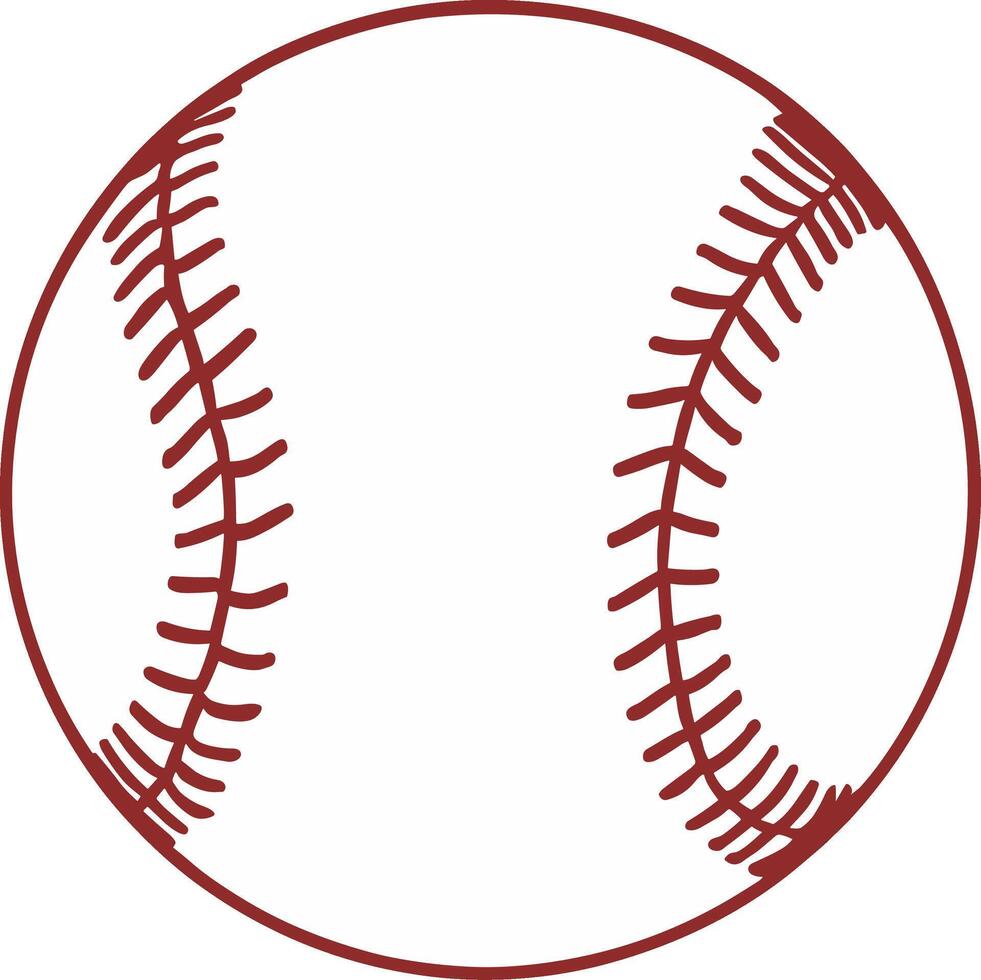 Classic Baseball Illustration vector