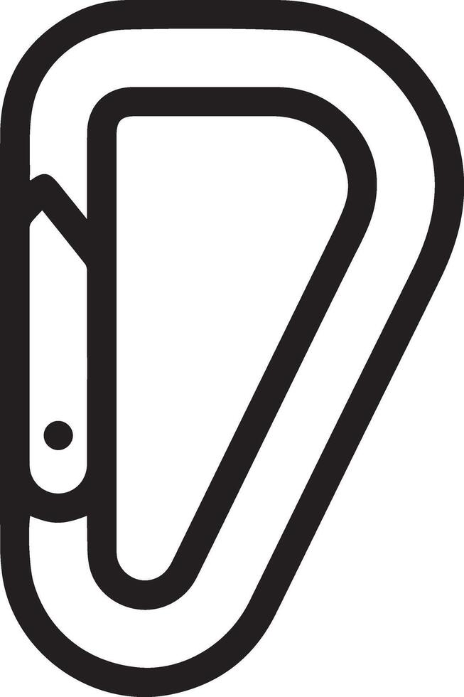 A black and white image of a carabine icon vector