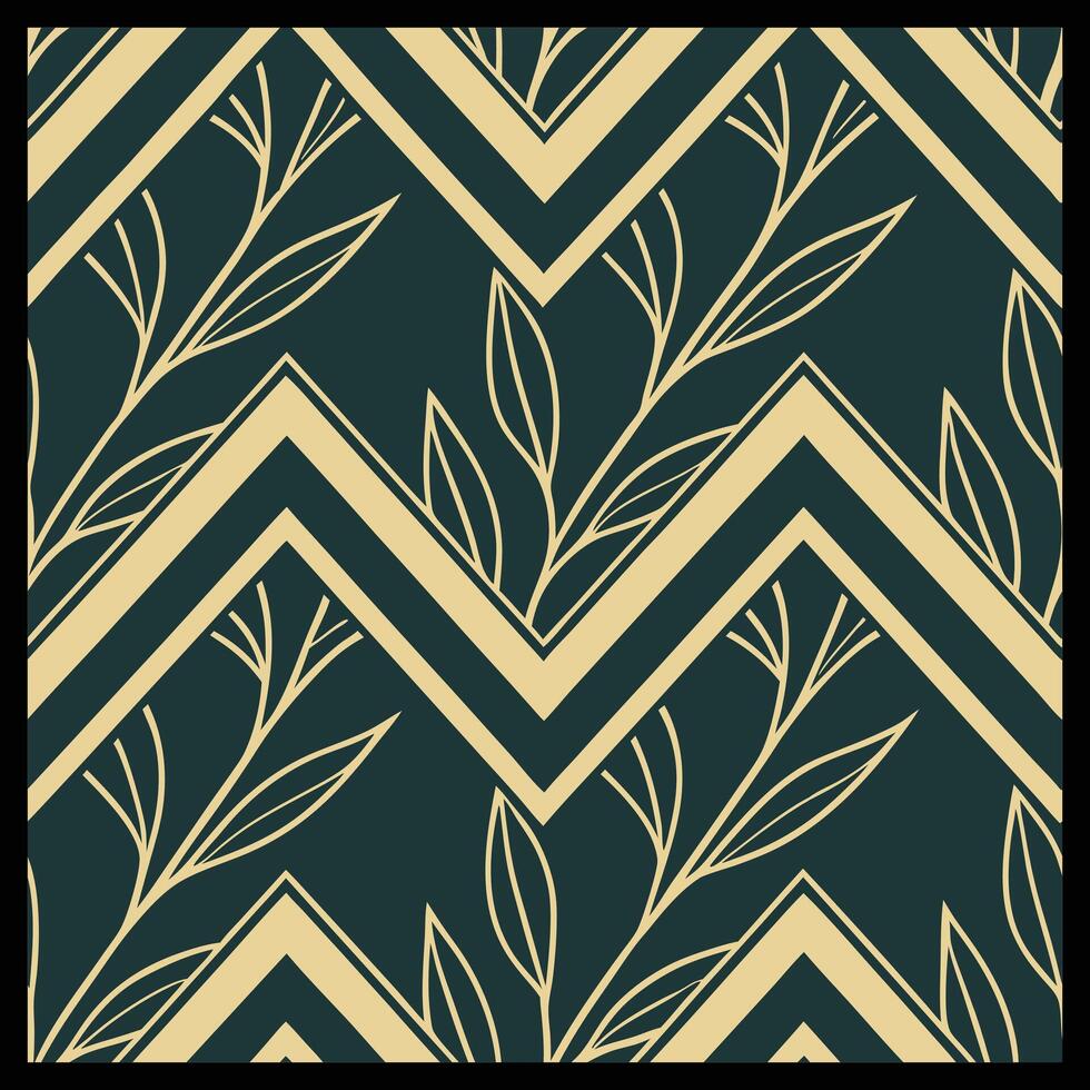 a black and gold pattern with a dome on it vector