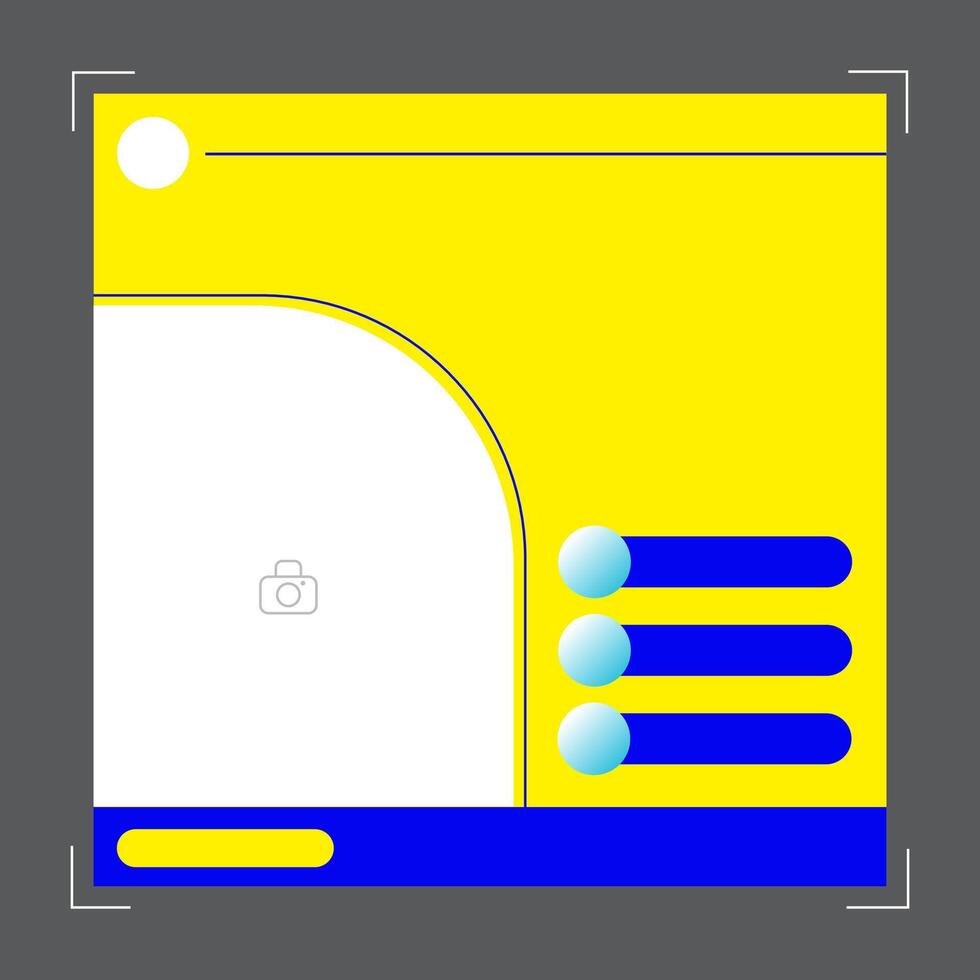 Social Media Design For Social Media vector