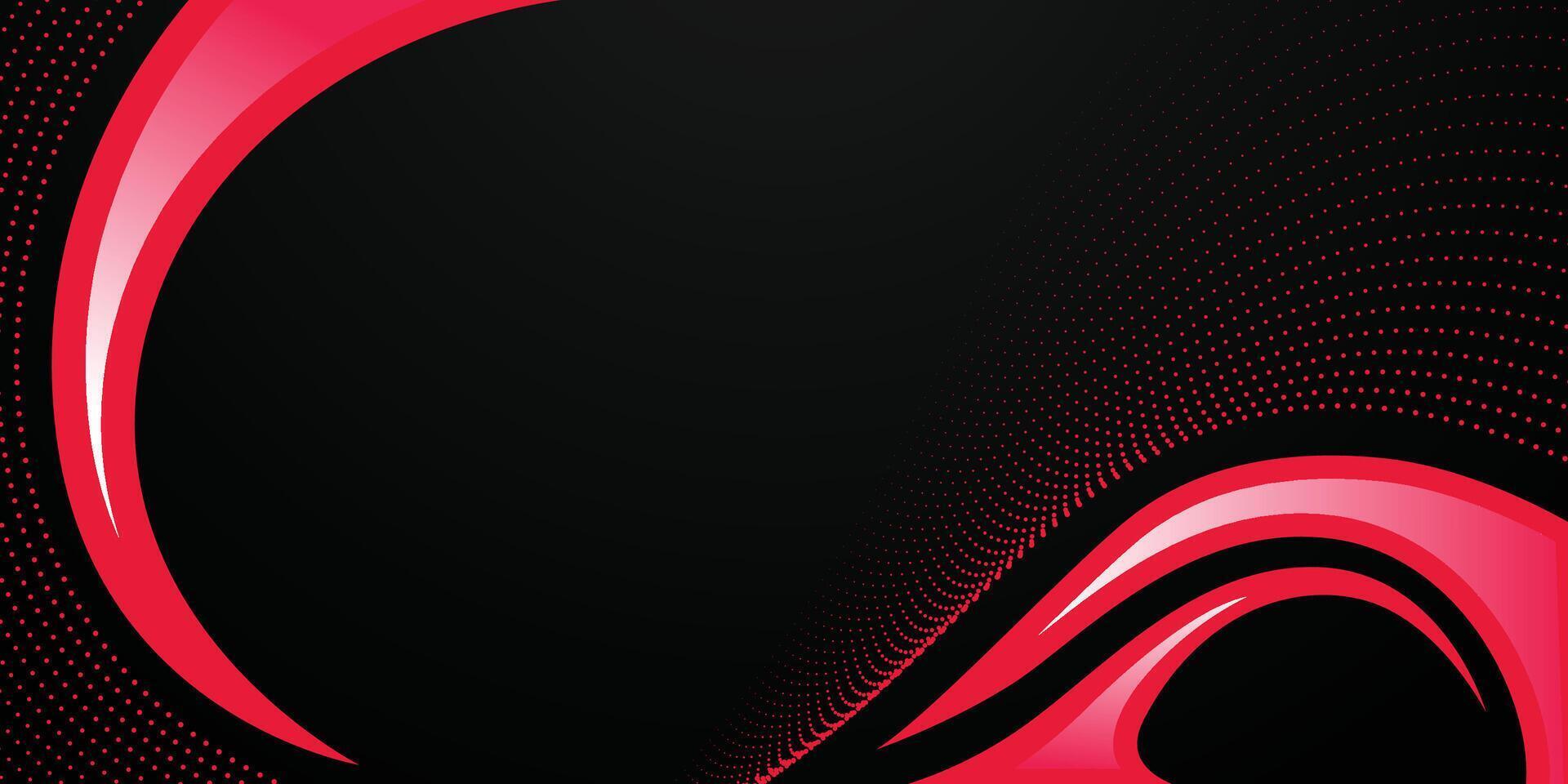 Modern Abstract Futuristic Cyberpunk Banner Background Organic Ornaments vector
