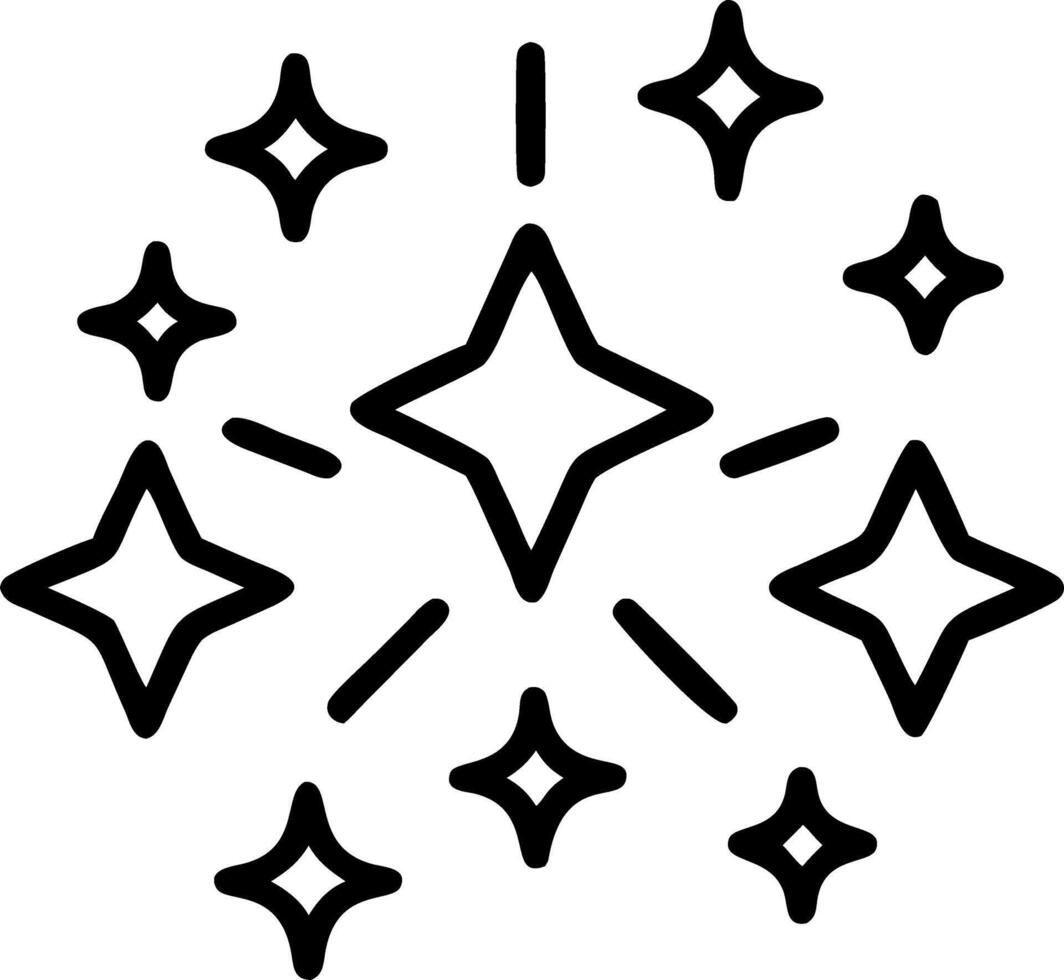 Bokeh lights with Reyes Magos and shimmering stars with copy space vector