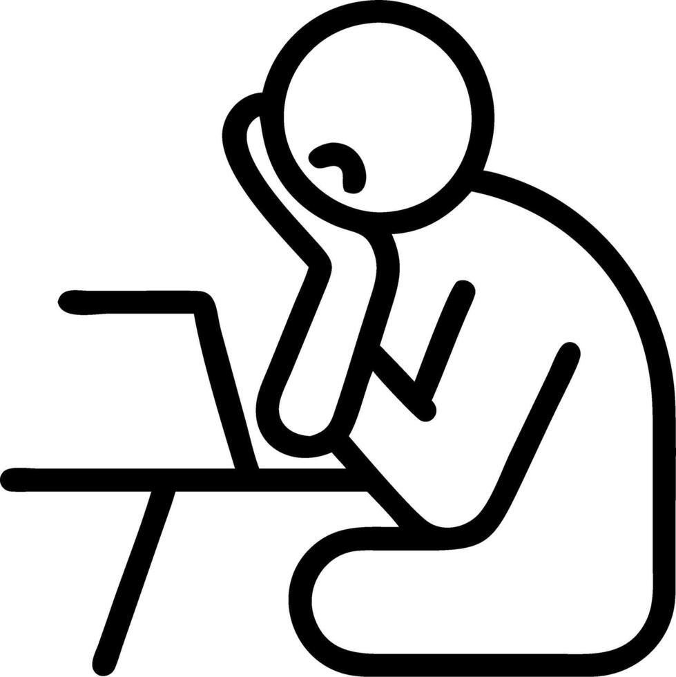 Blue Monday Reflective Pause vector