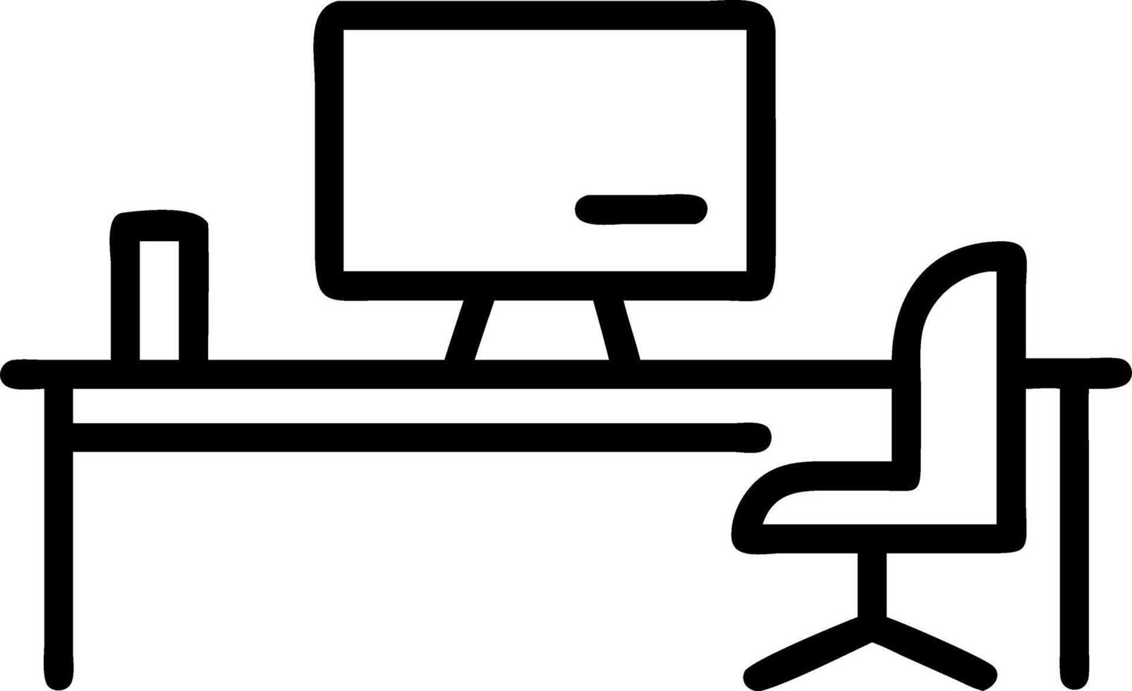 Blue Monday Minimalist Office vector