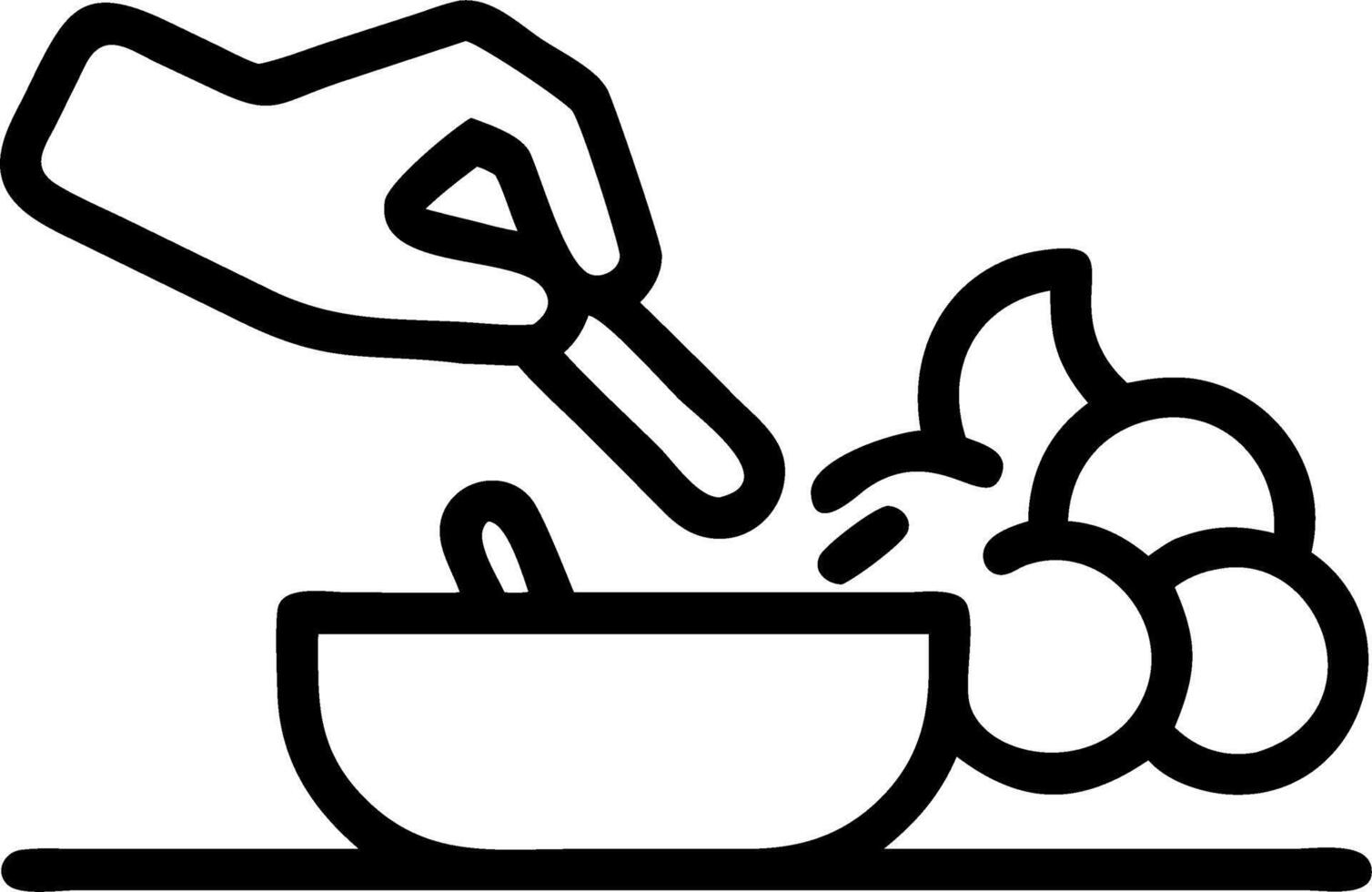 Bokeh Digital Art of Family Chopping Vegetables Together vector