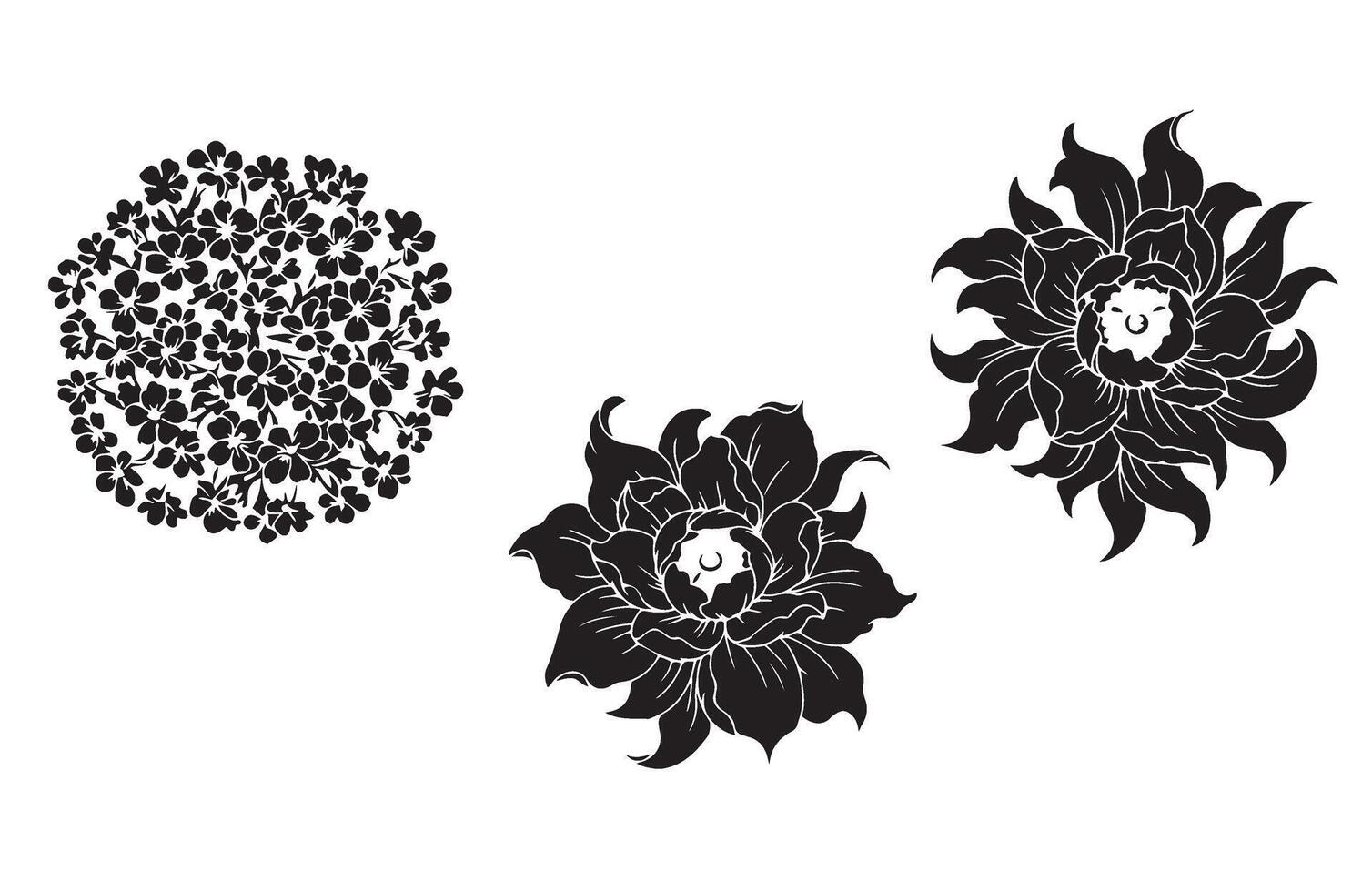 Elegant Floral Ornament Pattern Art for Artistic Creations vector