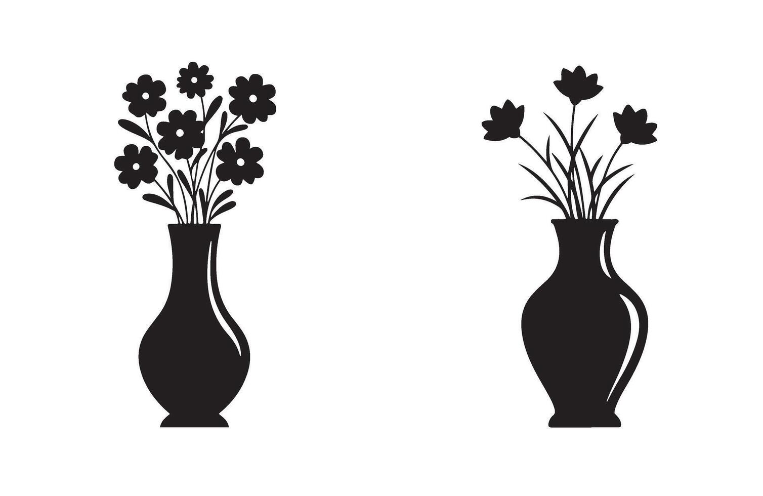 Sophisticated Elegant Floral Ornament Pattern Art vector