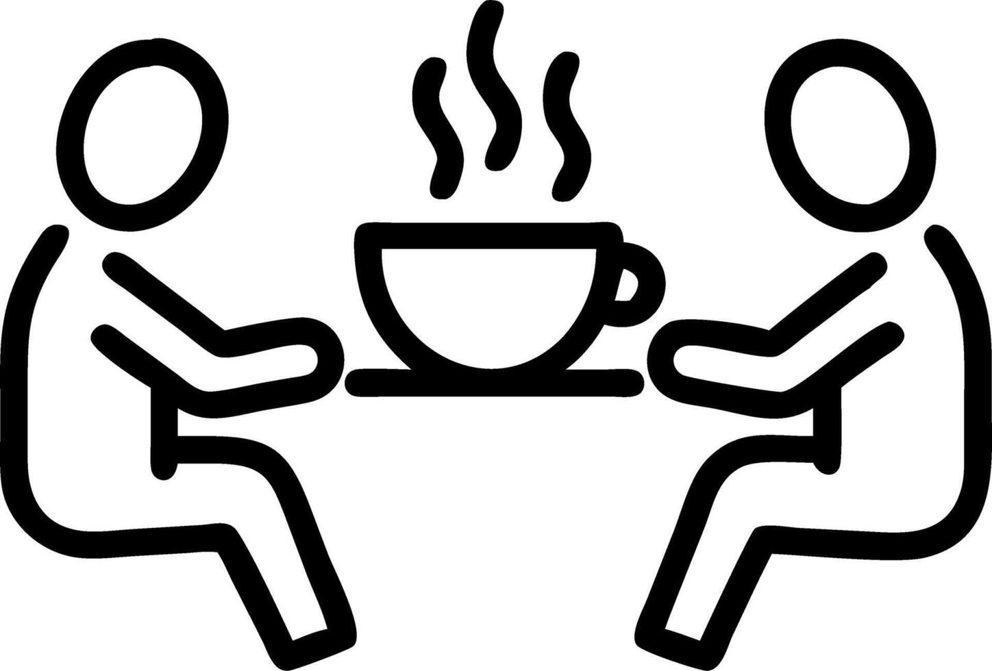 Candid shot of friends sipping herbal tea in spa lounge copy space above. Set 2 vector