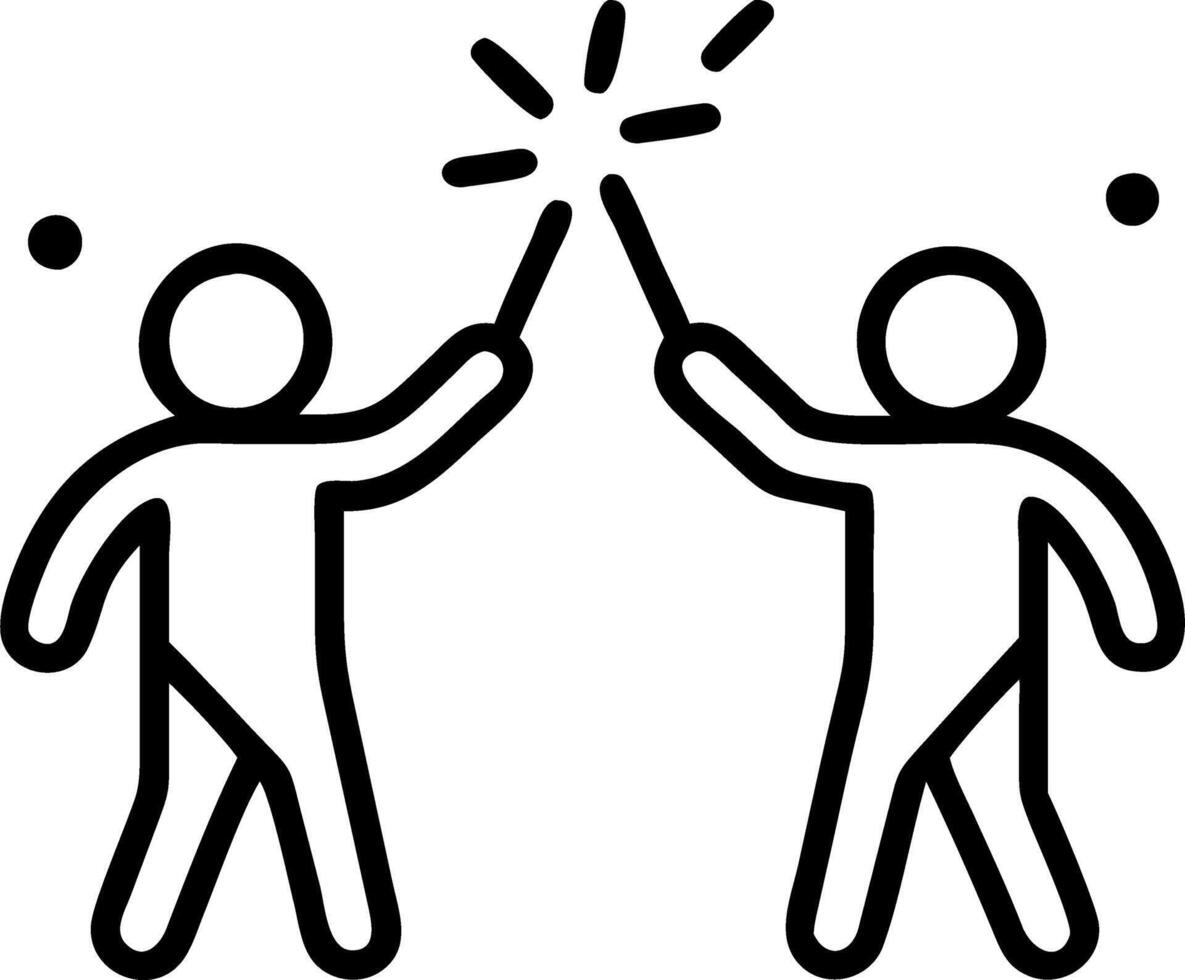 Candid photo of friends setting off sparklers at night during Lunar New Year with copy space on the right. vector
