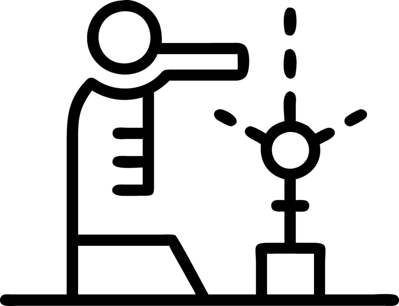 Candid photo of engineers performing stress tests on machinery in a testing facility with copy space vector