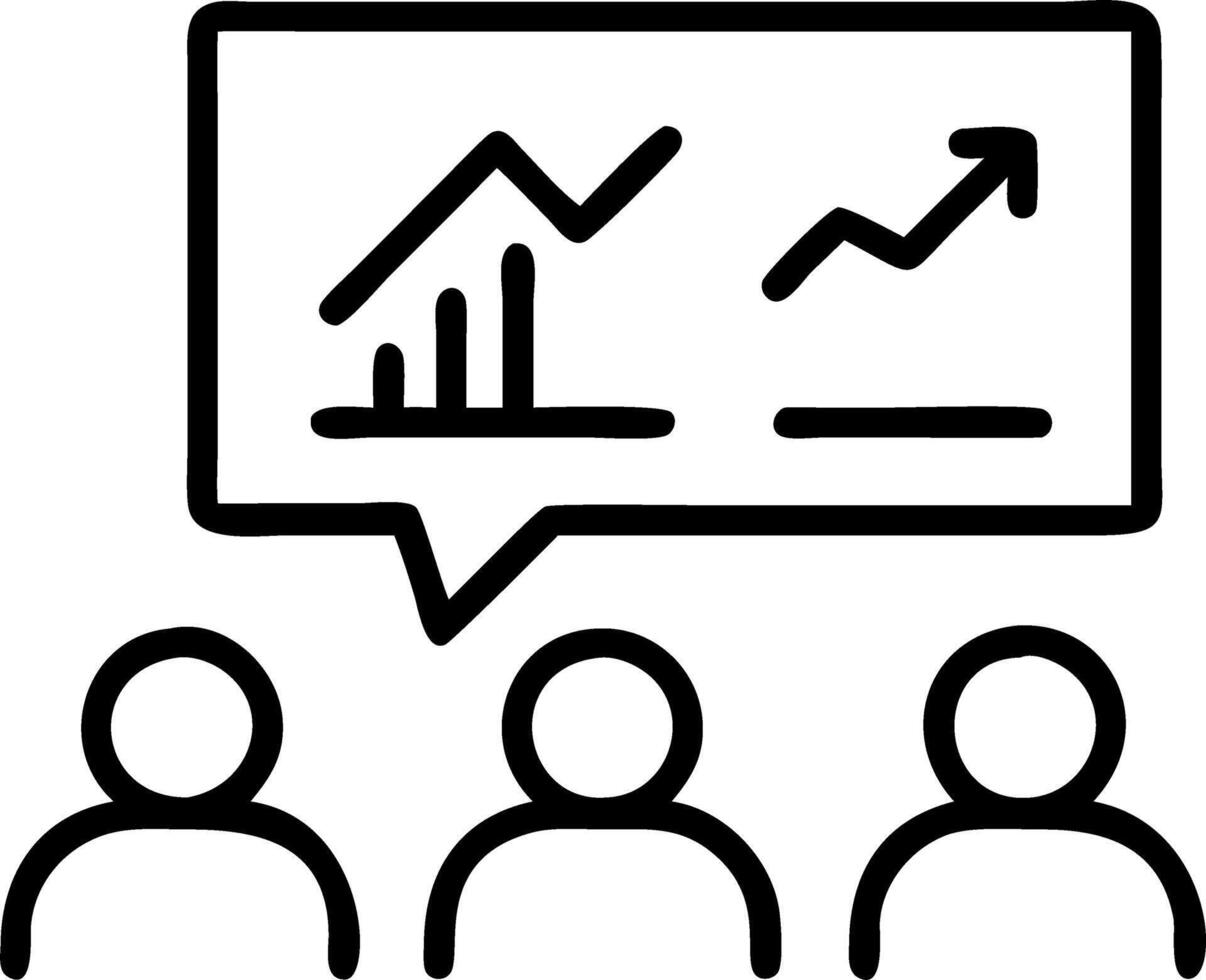 Candid photo of business analysts presenting innovative data insights with copy space vector