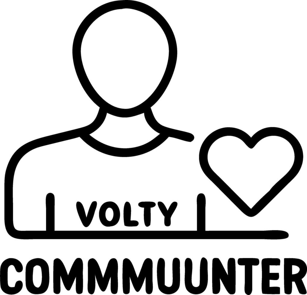 Candid photo of a person volunteering at a community center copy space above. vector