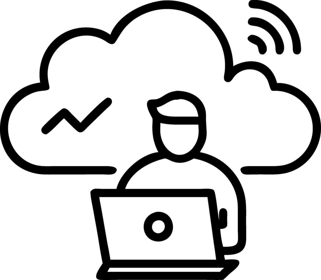 Candid photo of a business analyst using AI powered tools for collaborative data analysis with copy space Set 2 vector