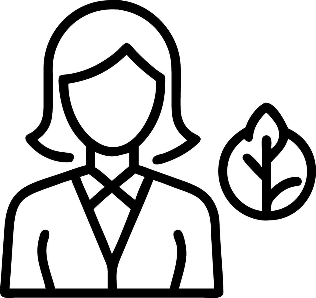 Businesswoman overseeing sustainable supply chain in environment setting copy space Set 2 vector