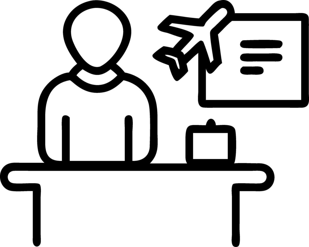 Business traveler managing expenses on plain background vector