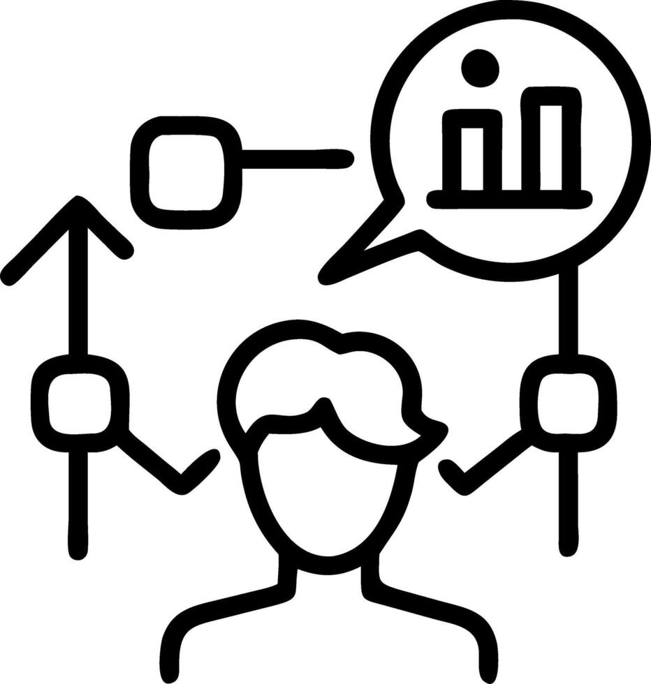 Business team using AI powered HR analytics tools in close up copy space vector