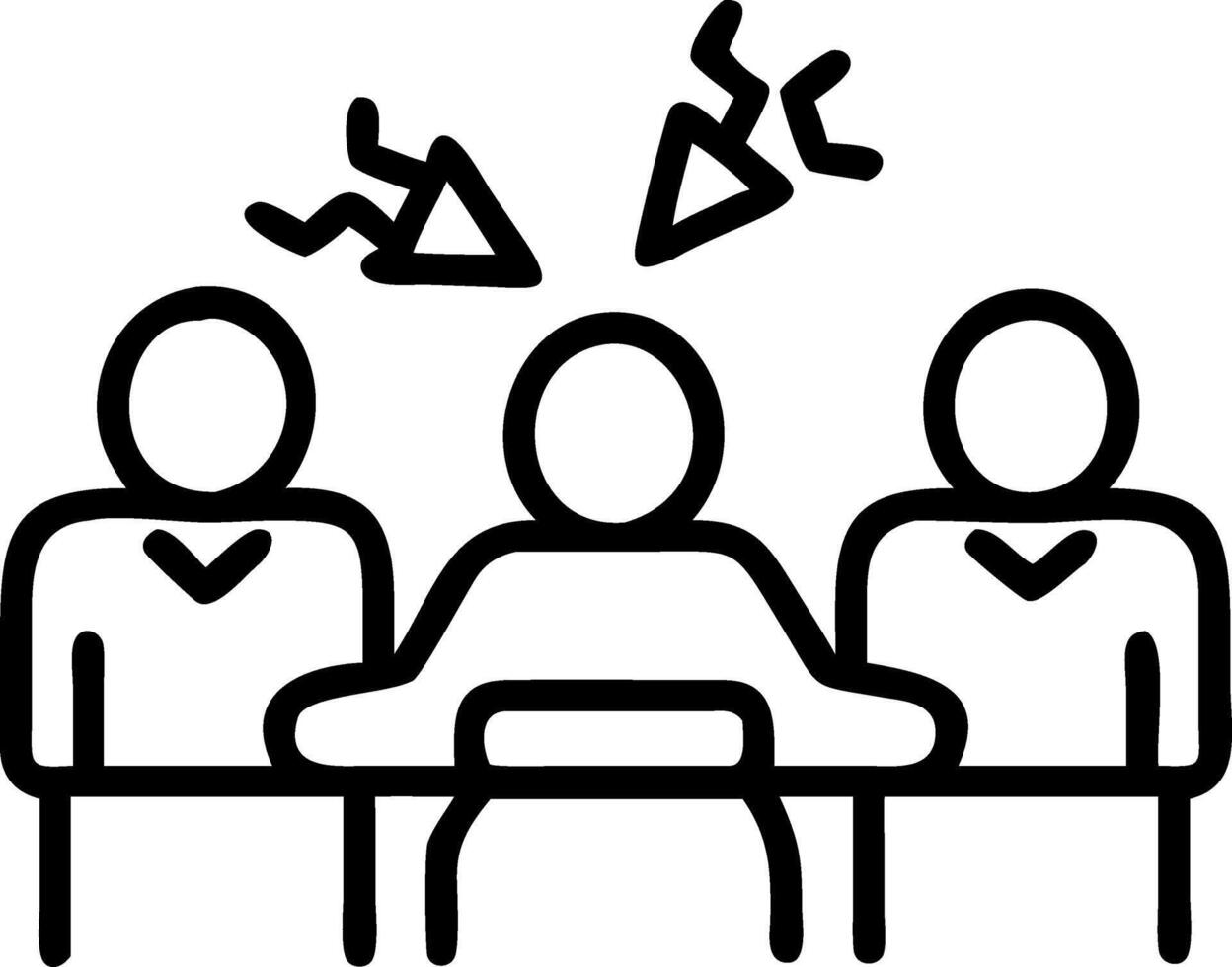 Business Team Stress vector