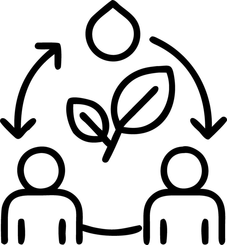 Business team implementing sustainable sourcing in candid environment copy space vector