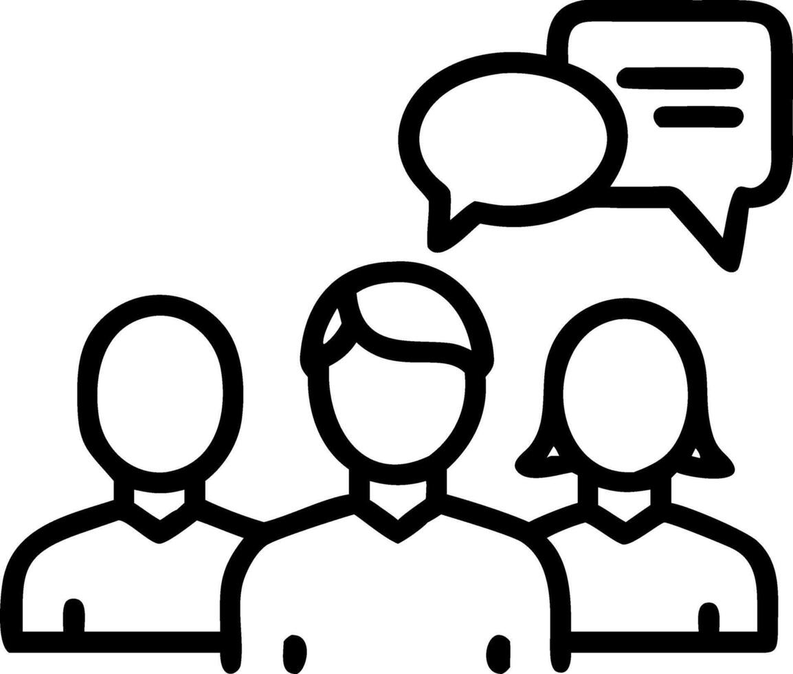 Business team facing communication breakdown in bokeh digital art copy space vector