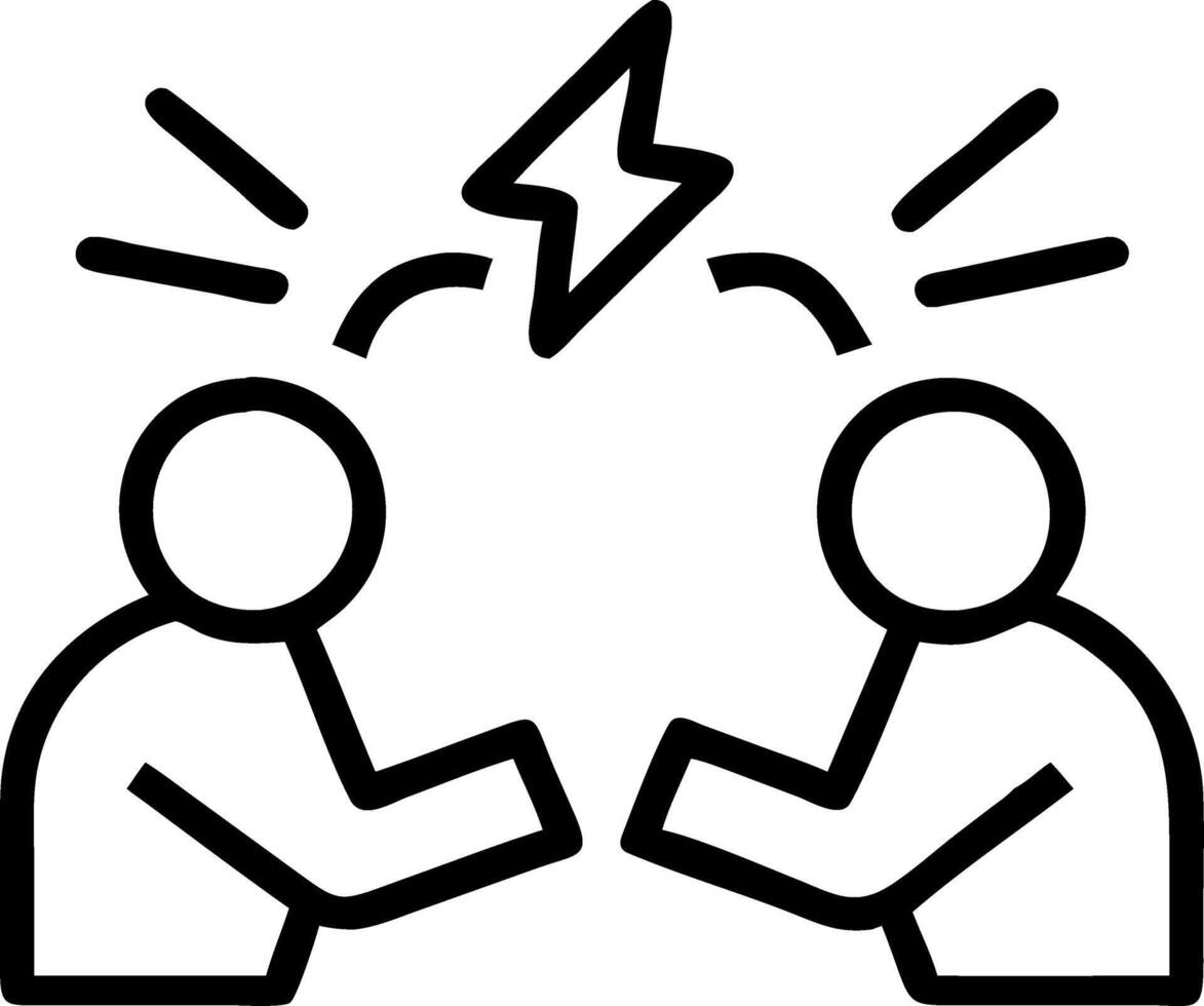 Business team experiencing communication barriers in soft abstract environment copy space Set 3 vector