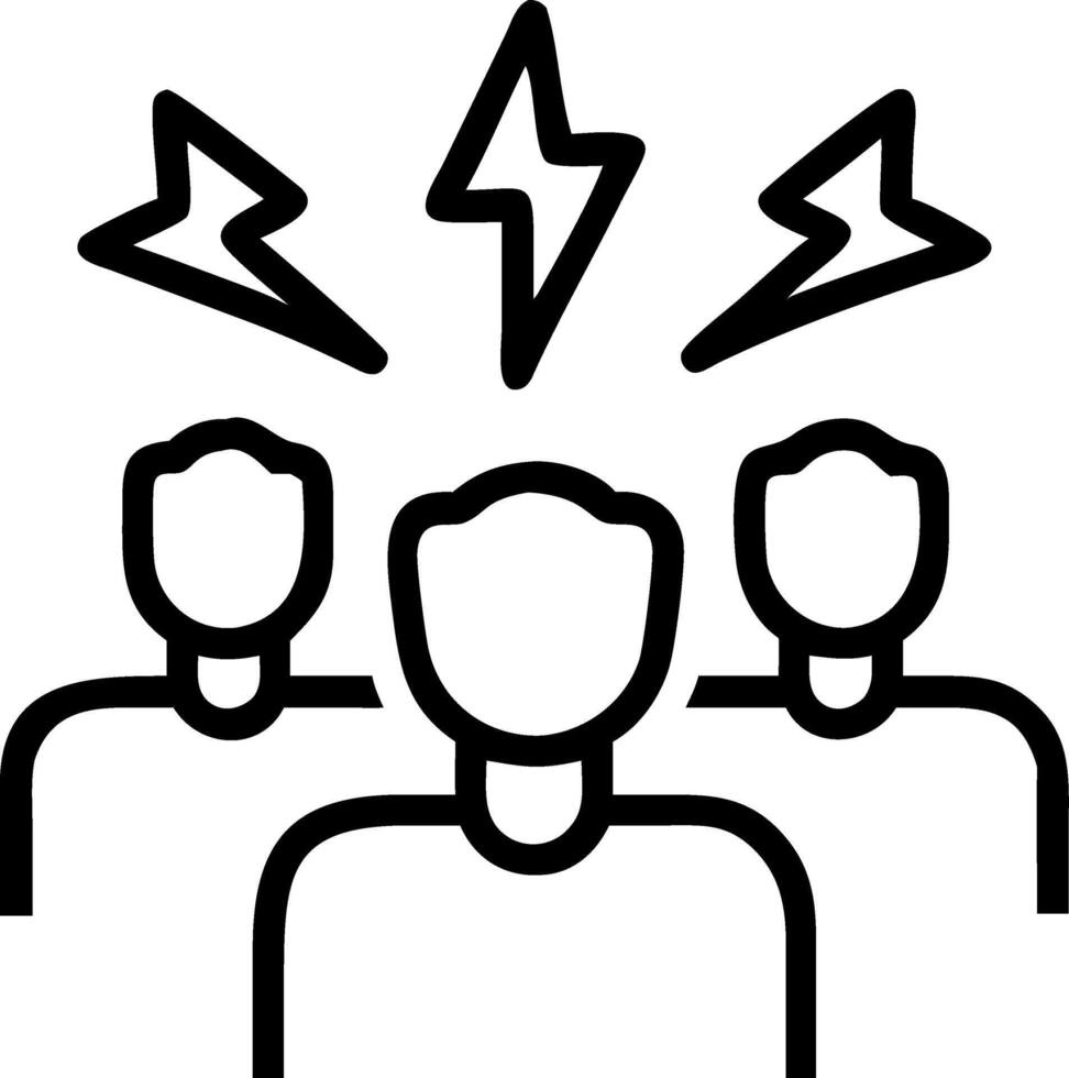 Business team experiencing high workload stress in collaborative environment copy space vector