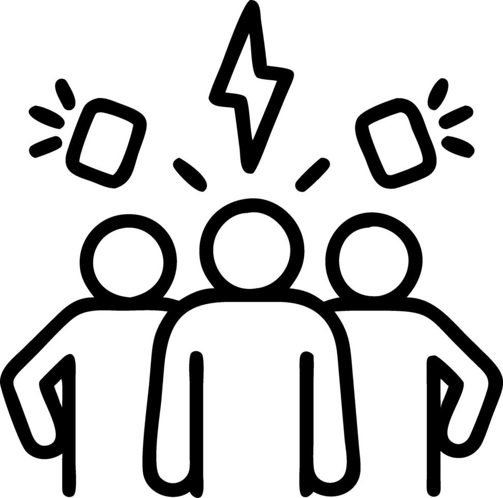Business team experiencing burnout in high pressure meeting copy space Set 2 vector
