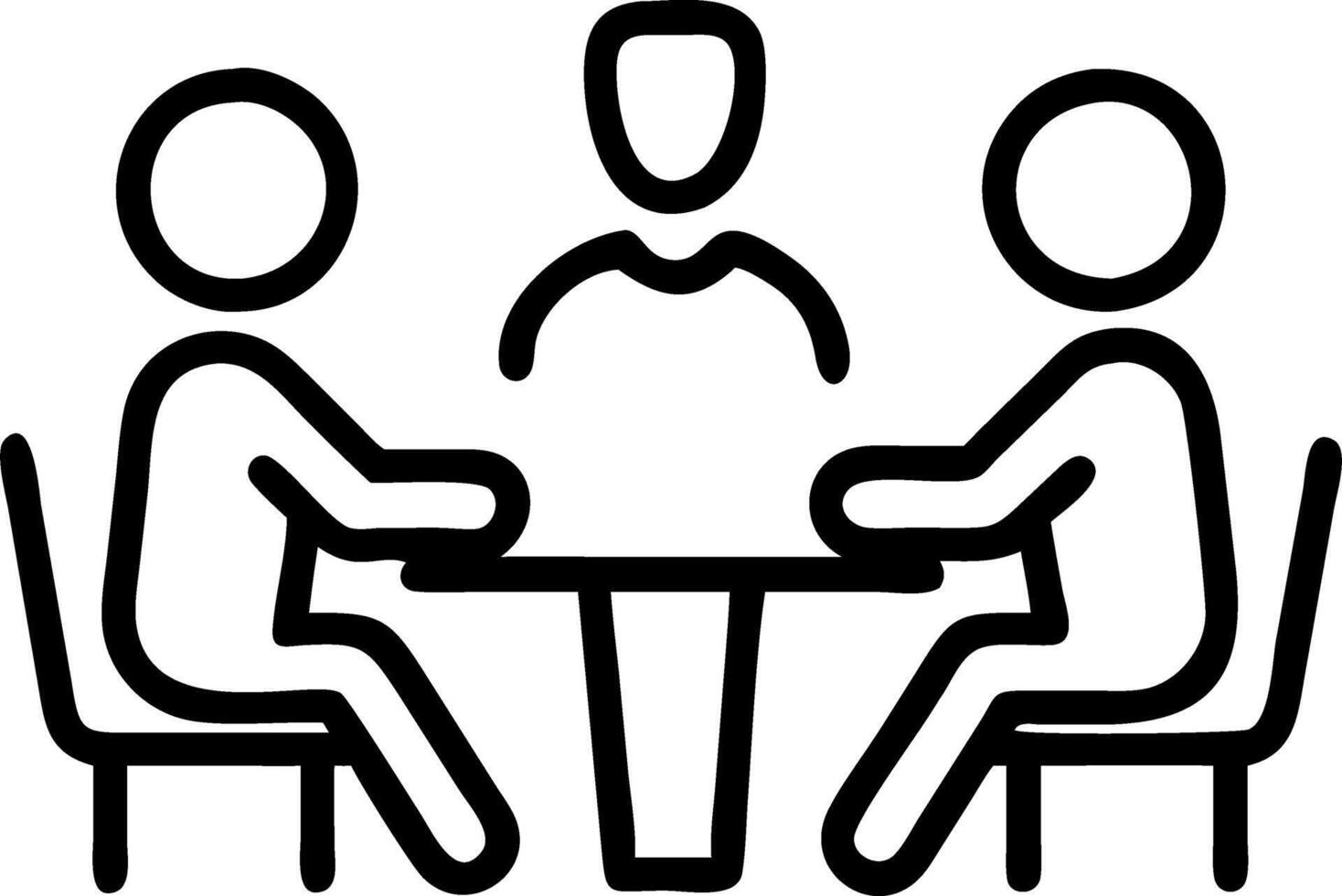 Business team discussing sustainable finance goals around green themed meeting table vector