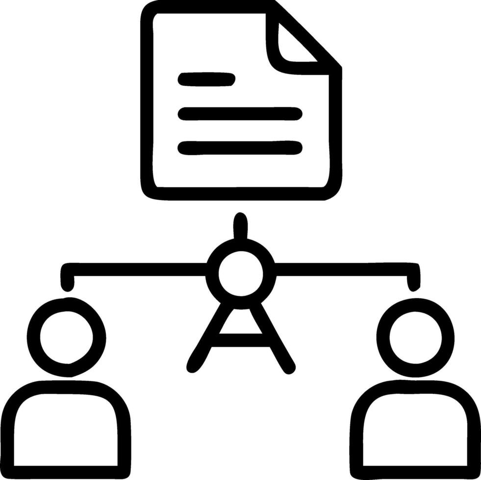 Business team collaborating on legal compliance plain background copy space on top. Set 11 vector