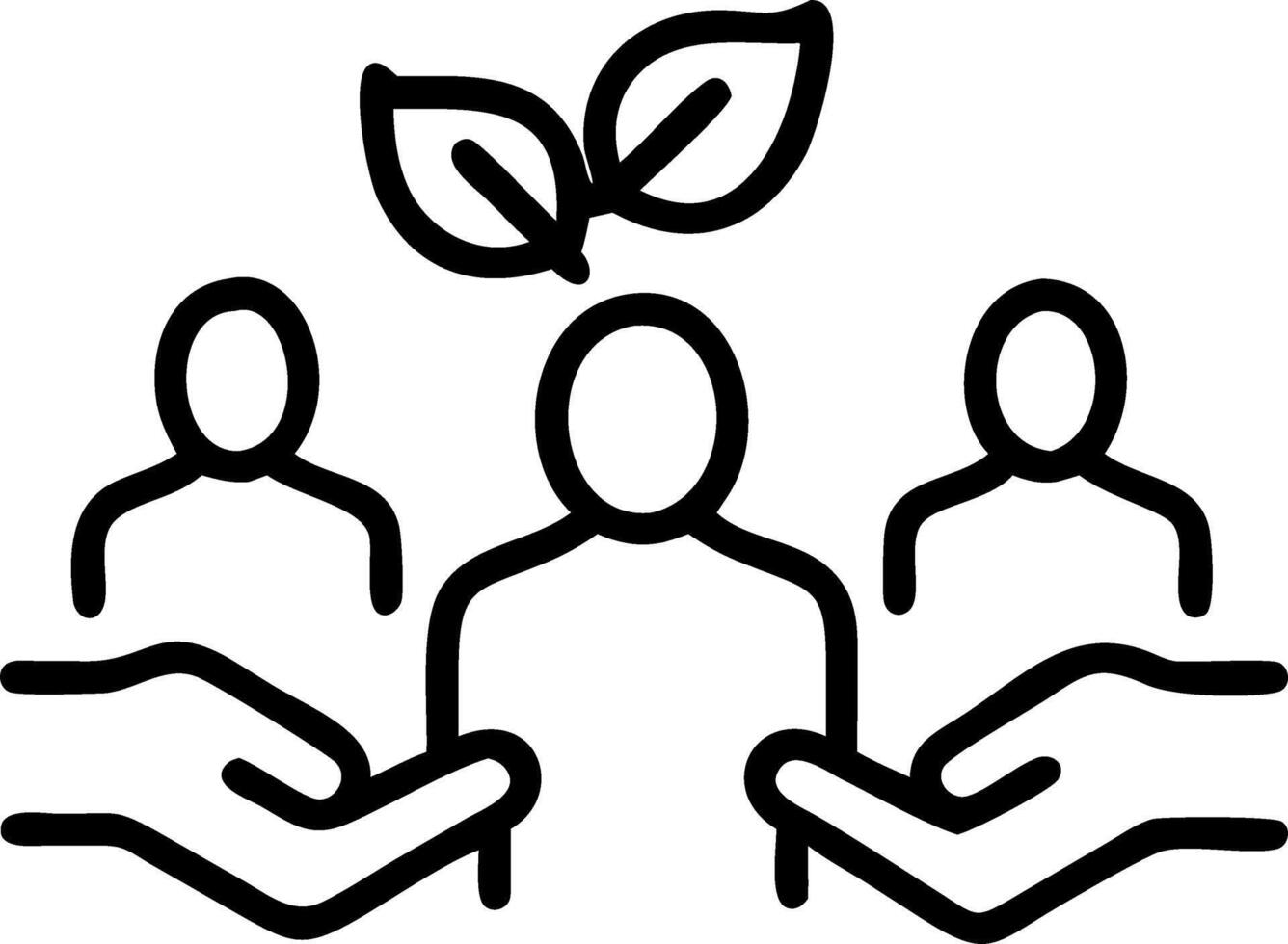 Business team collaborating on green supply chain in candid setting copy space Set 2 vector
