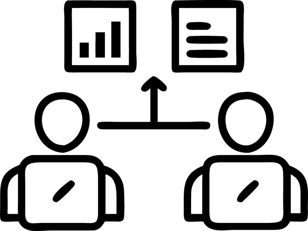 Business team collaborating on financial forecasting in candid office copy space Set 5 vector